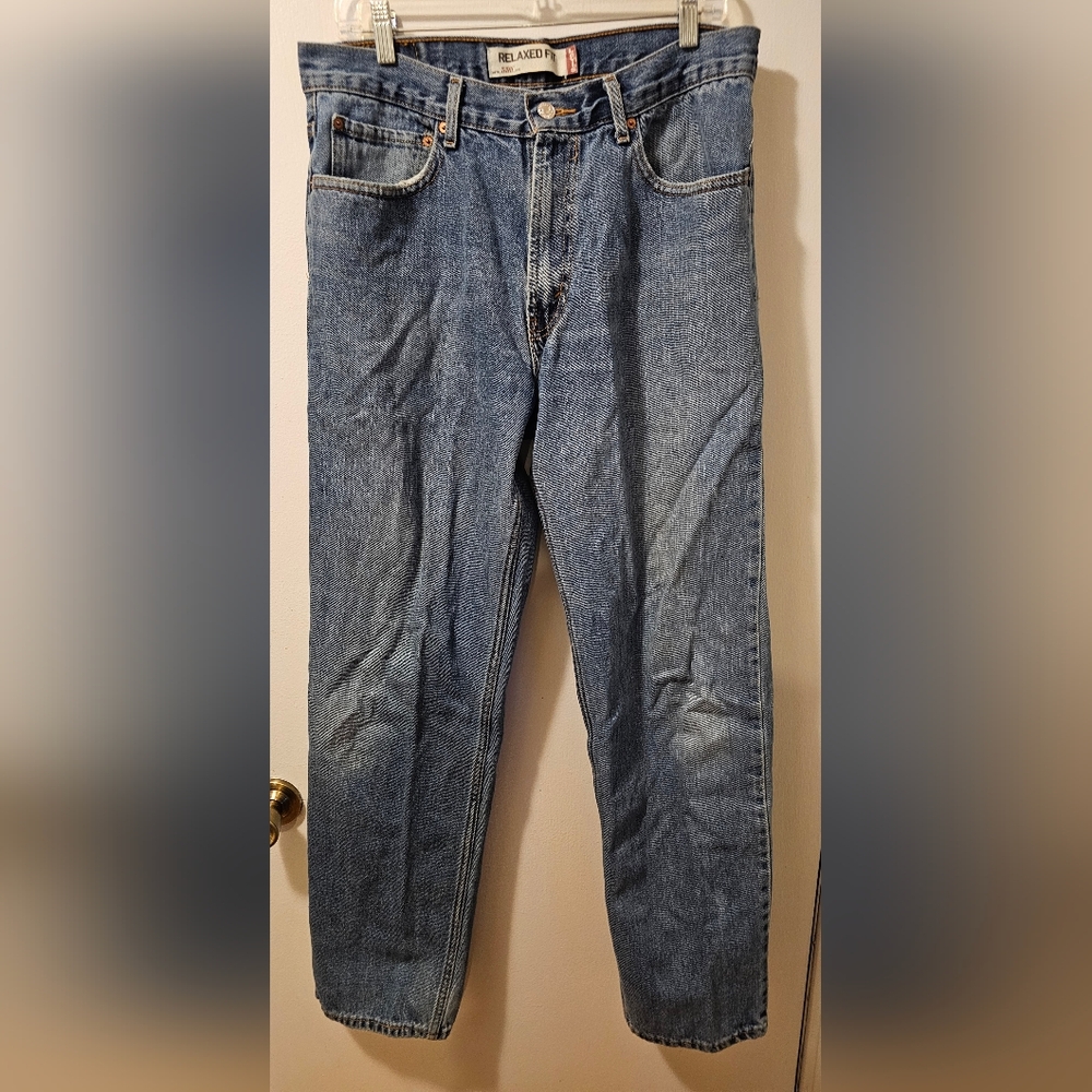 Levis‎ 550 Jeans Relaxed Fit 100% Cotton Men's Size 34 X 34 Vintage
